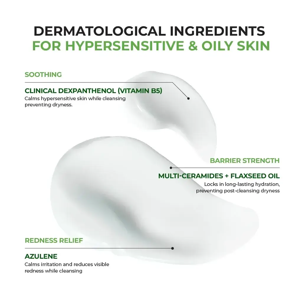JUMISO D-Panthenol Barrier Soothing Cleansing Milk  300ml product image
