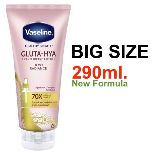 Vaseline Healthy Bright Gluta Hya Serum Burst Dewy Radiance Lotion 290ml product image