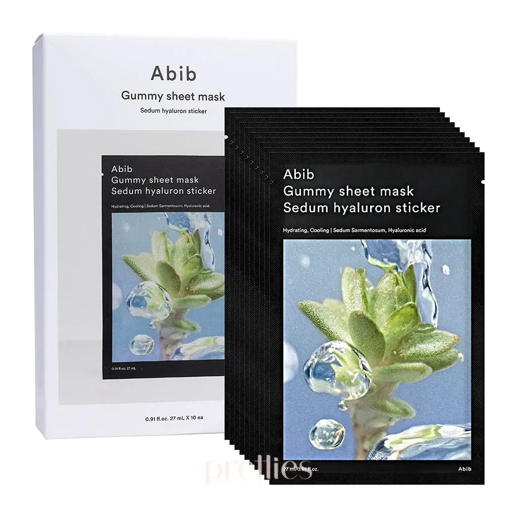 ABIB Gummy Sheet Mask Sedum Hyaluron Sticker (10 Sheets)  27ml product image