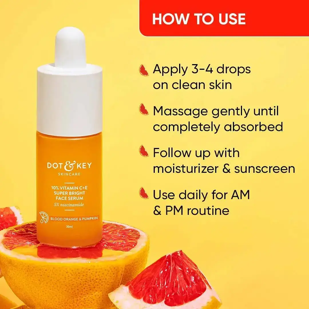 Dot & Key 10% Vitamin C+E and 5% Niacinamide Serum 30ml product image