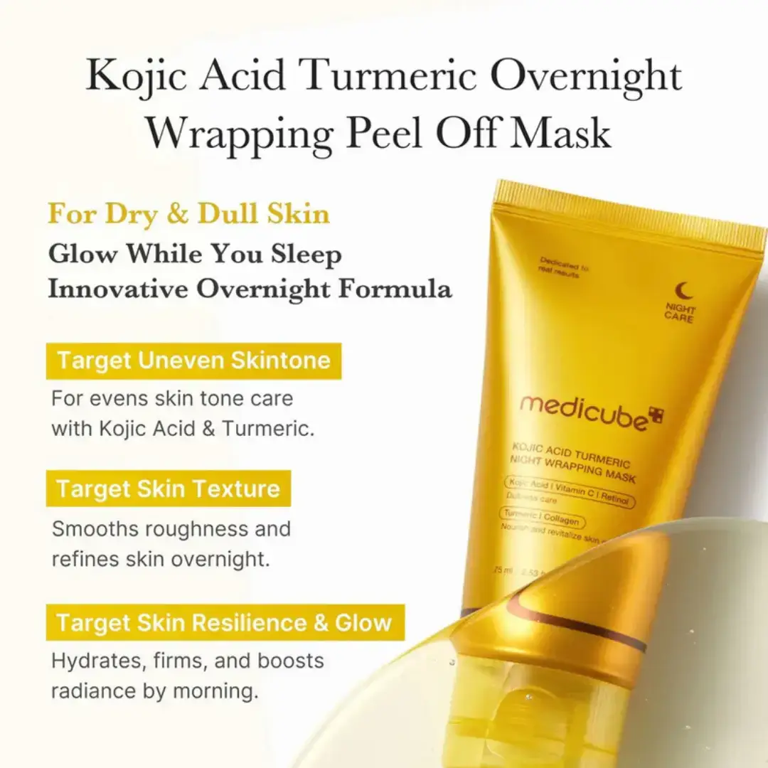 MEDICUBE Kojic Acid Night Wrapping Mask 75ml product image