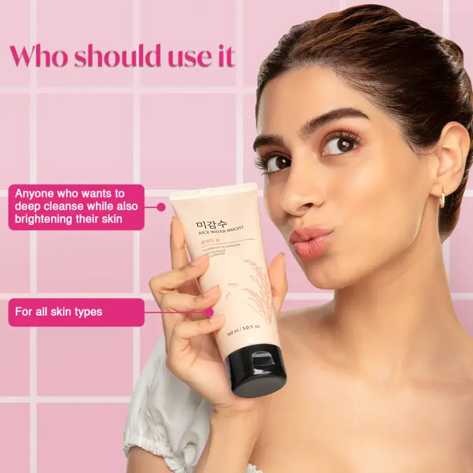 The Face Shop Rice Water Bright Foaming Cleanser 150 ml product image