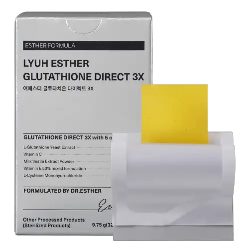 ESTHER FORMULA Halal Glutathione Direct Film Supplement 3X (9.75g) product image