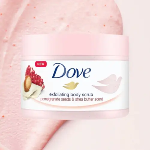 Dove Pomegranate Seeds Exfoliating Body Scrub 225ml product image