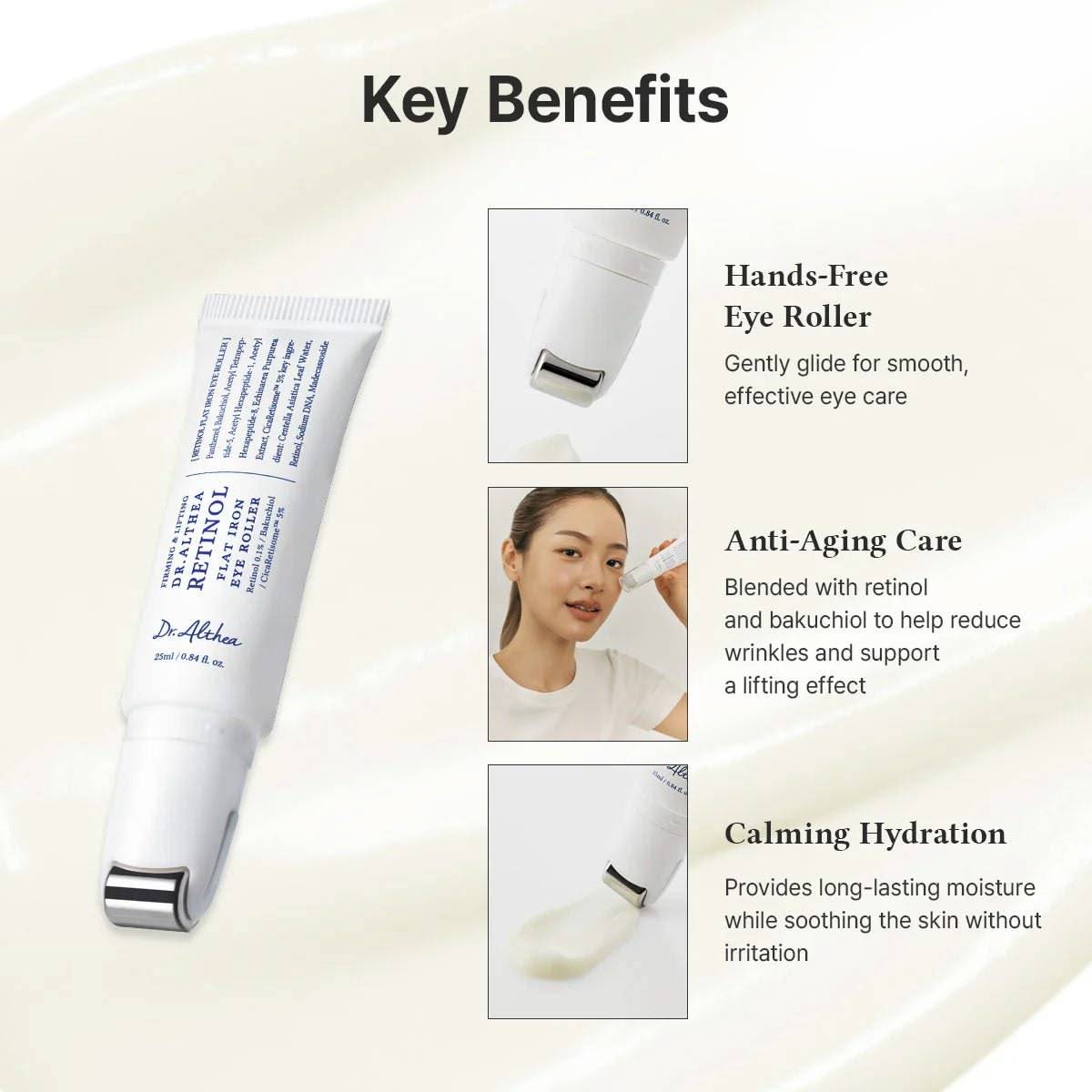 Dr.Althea Retinol Flat Iron Eye Roller 25ml product image