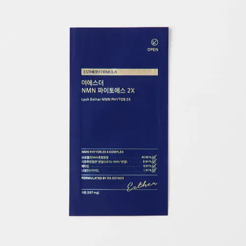 ESTHER FORMULA Lyuh Esther NMN Phyto S 2X (30 Sheets) product image