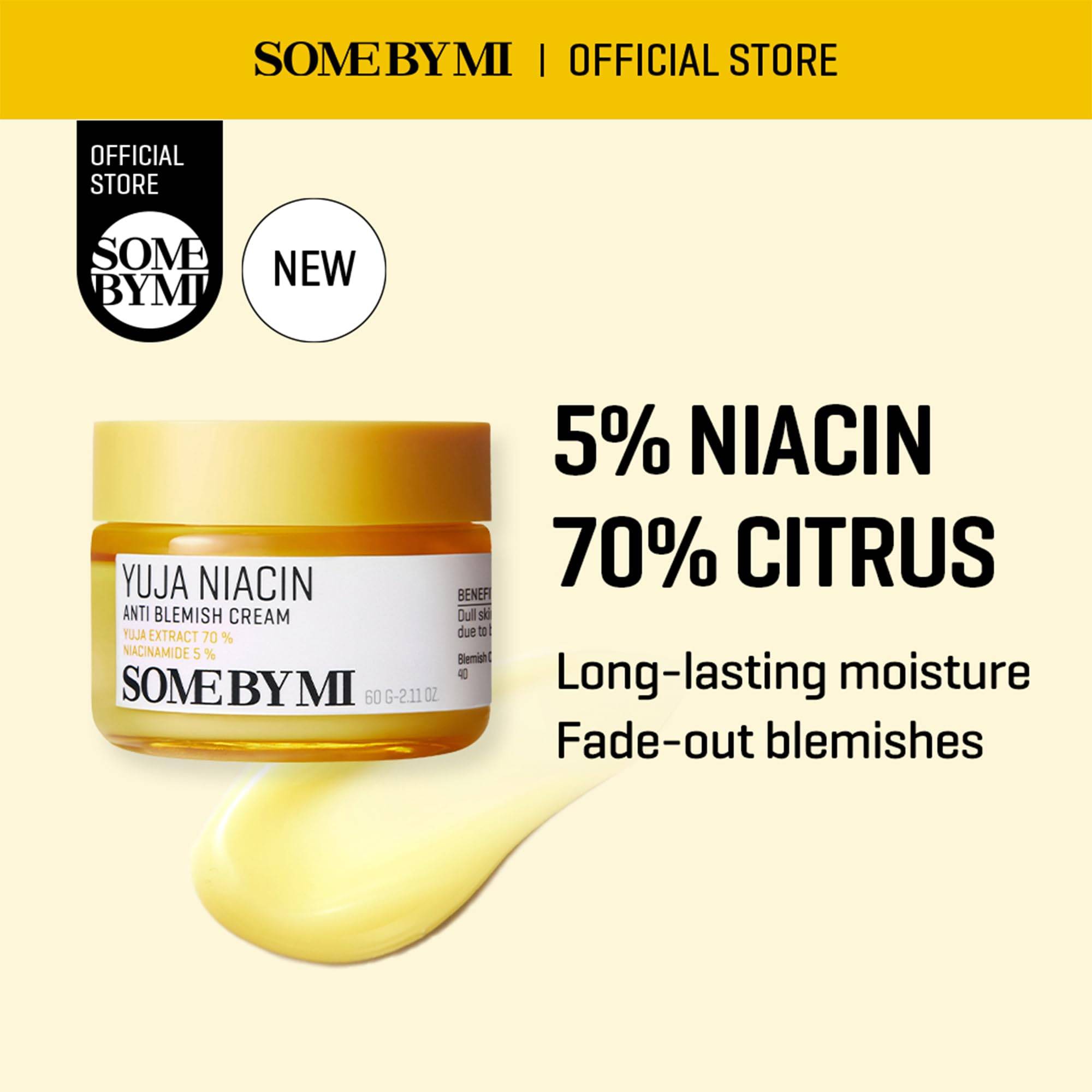 SOME BY MI Yuja Niacin Anti Blemish Cream  60g 95 product image