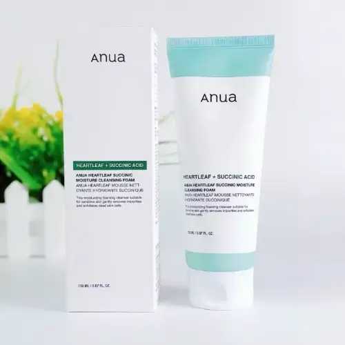 ANUA Heartleaf Succinic Moisture Cleansing Foam 150ml product image