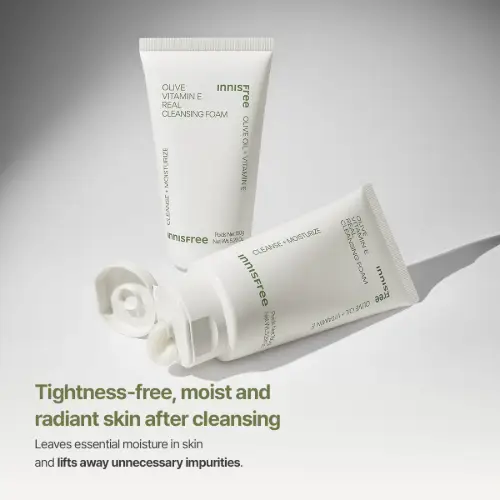 INNISFREE Olive Vitamin E Real Cleansing Foam 150g product image