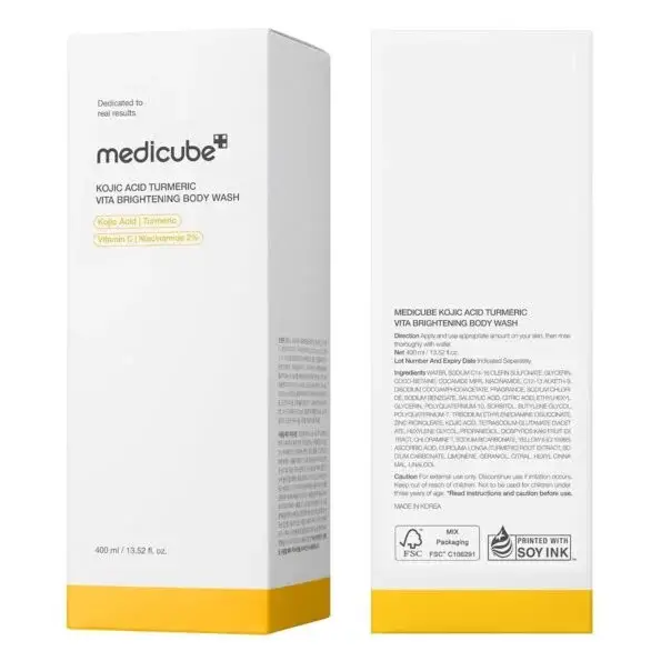 MEDICUBE Kojic Acid Turmeric Brightening Body Wash  400ml product image
