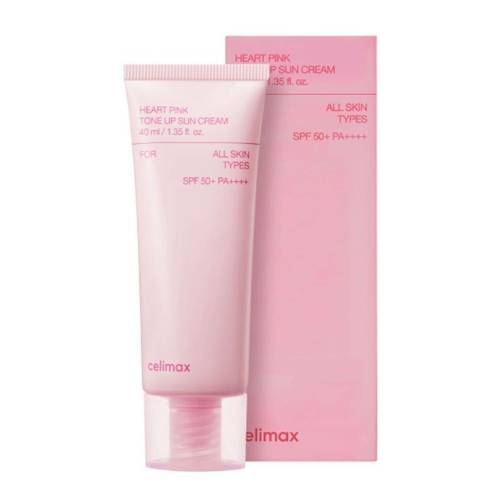 CELIMAX Heart Pink Tone Up Sun Cream 40ml product image