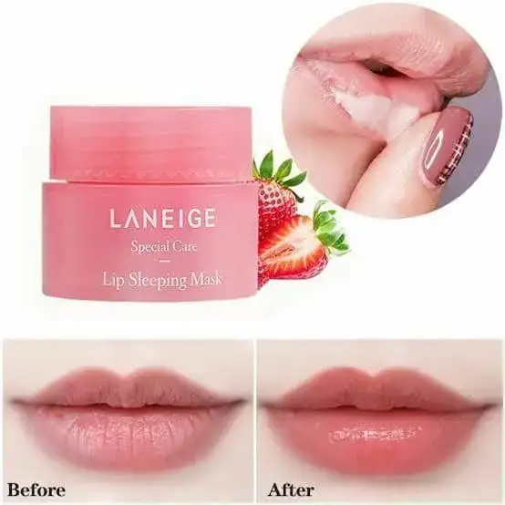 Anua Heartleaf Quercetinol Pore Deep Cleansing Foam 150ml & Laneige lip sleeping mask 3g product image