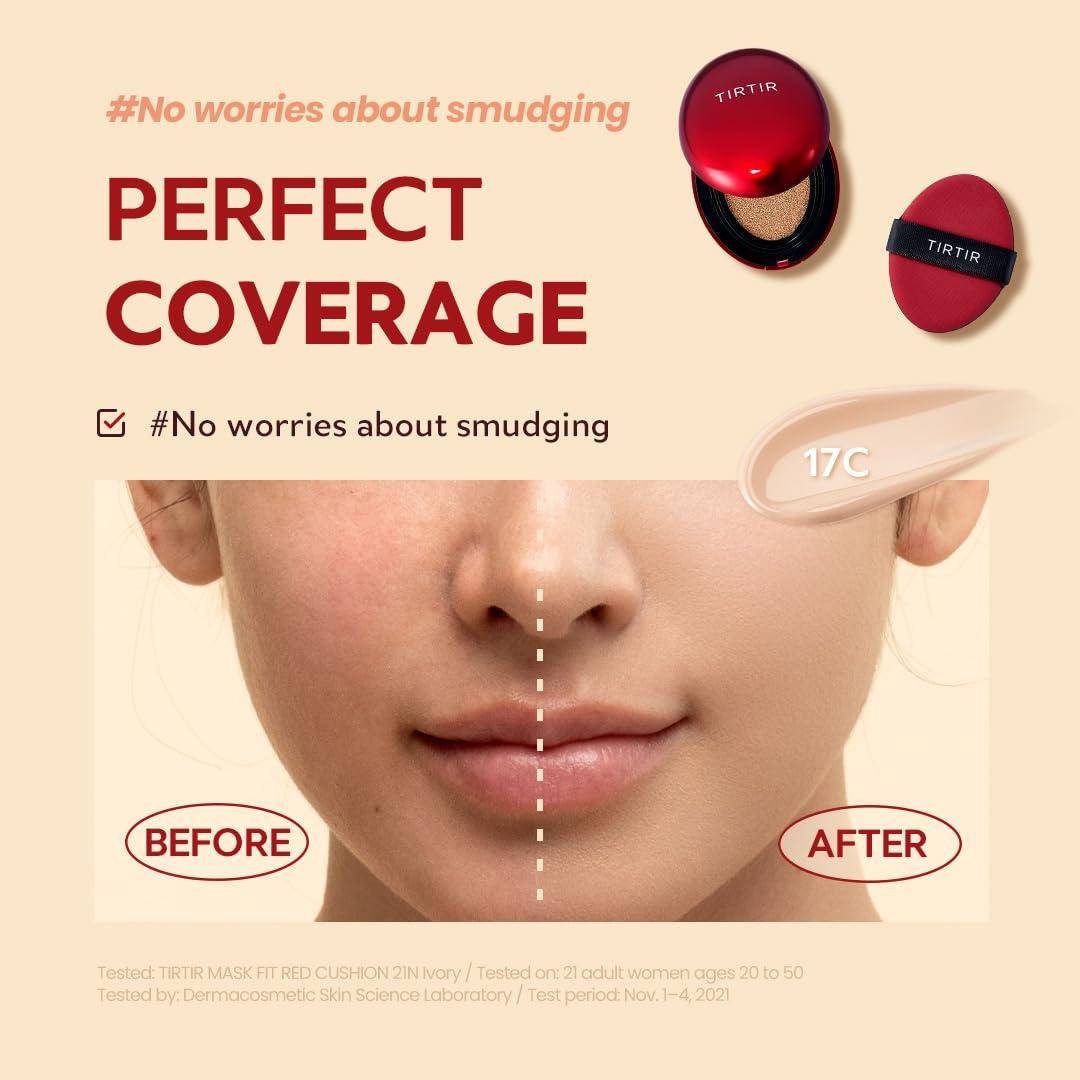 TIRTIR Mask Fit Red Cushion Foundation (21N Ivory) 18g product image