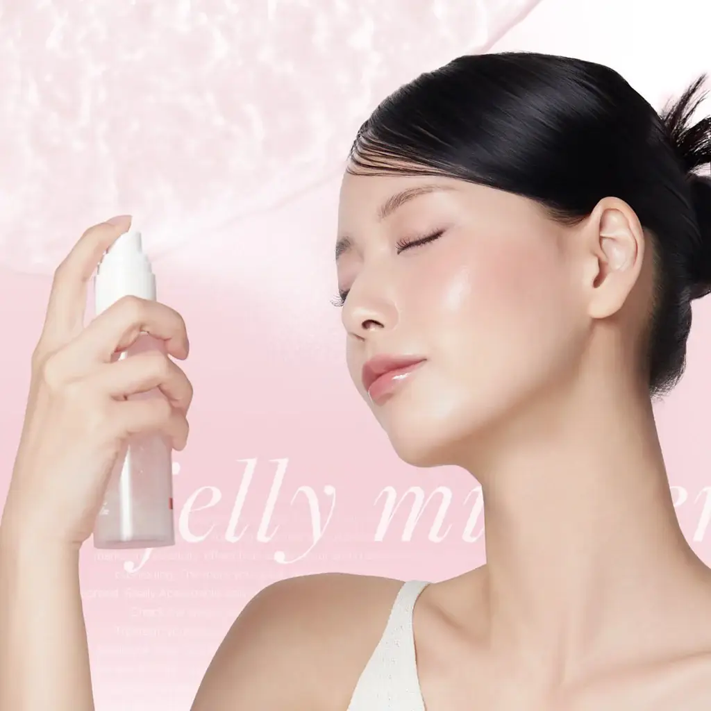 MEDICUBE PDRN Pink Collagen Glow Jelly Mist Serum 100ml product image