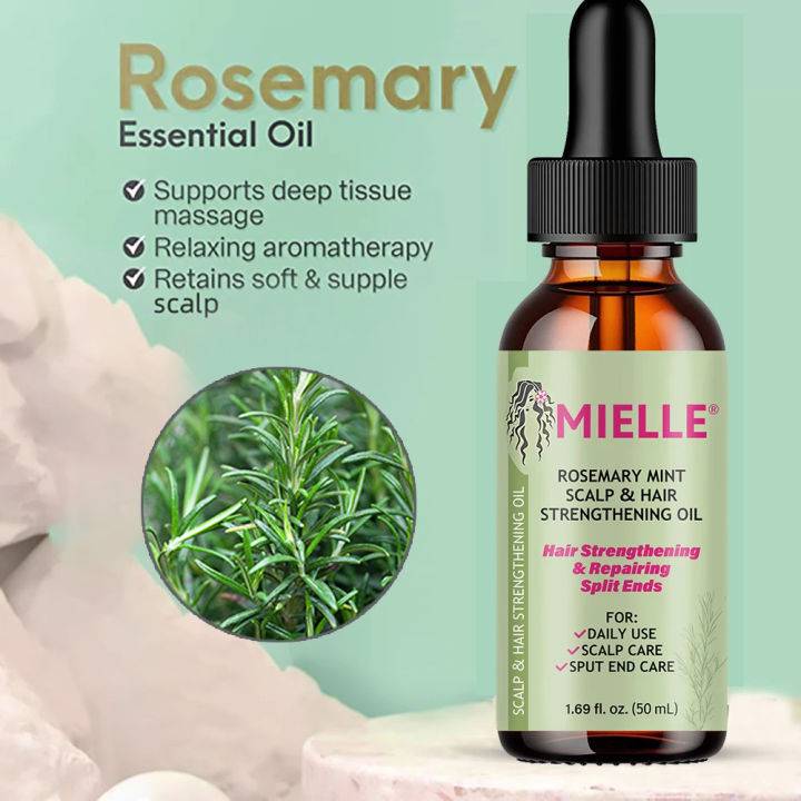 Mielle Rosemary Mint Scalp & Hair Strengthening Oil 59 ml