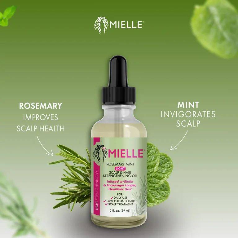 Mielle Rosemary Mint Scalp & Hair Strengthening Oil 59 ml