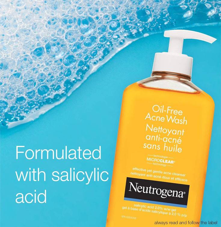 Neutrogena 2% Salicylic Acid Clear & Defend Facial Wash  200ml product image