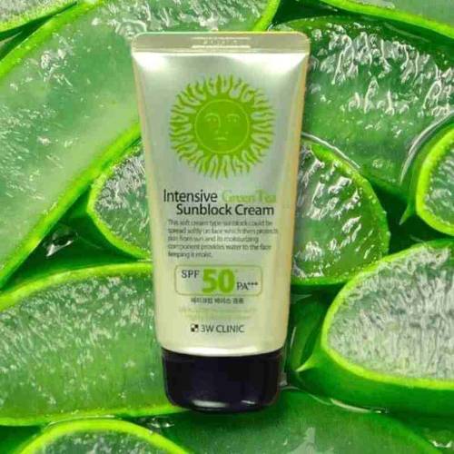 3W Clinic Intensive Aloe Sunblock Cream SPF 50+ PA+++ 70 ml product image