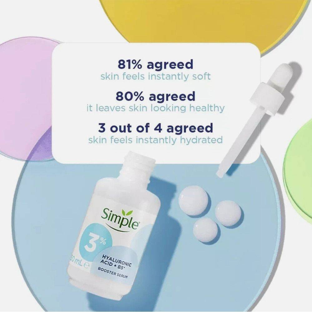 Simple Booster Serum 3% Hyaluronic Acid & Vitamin B 30ml product image