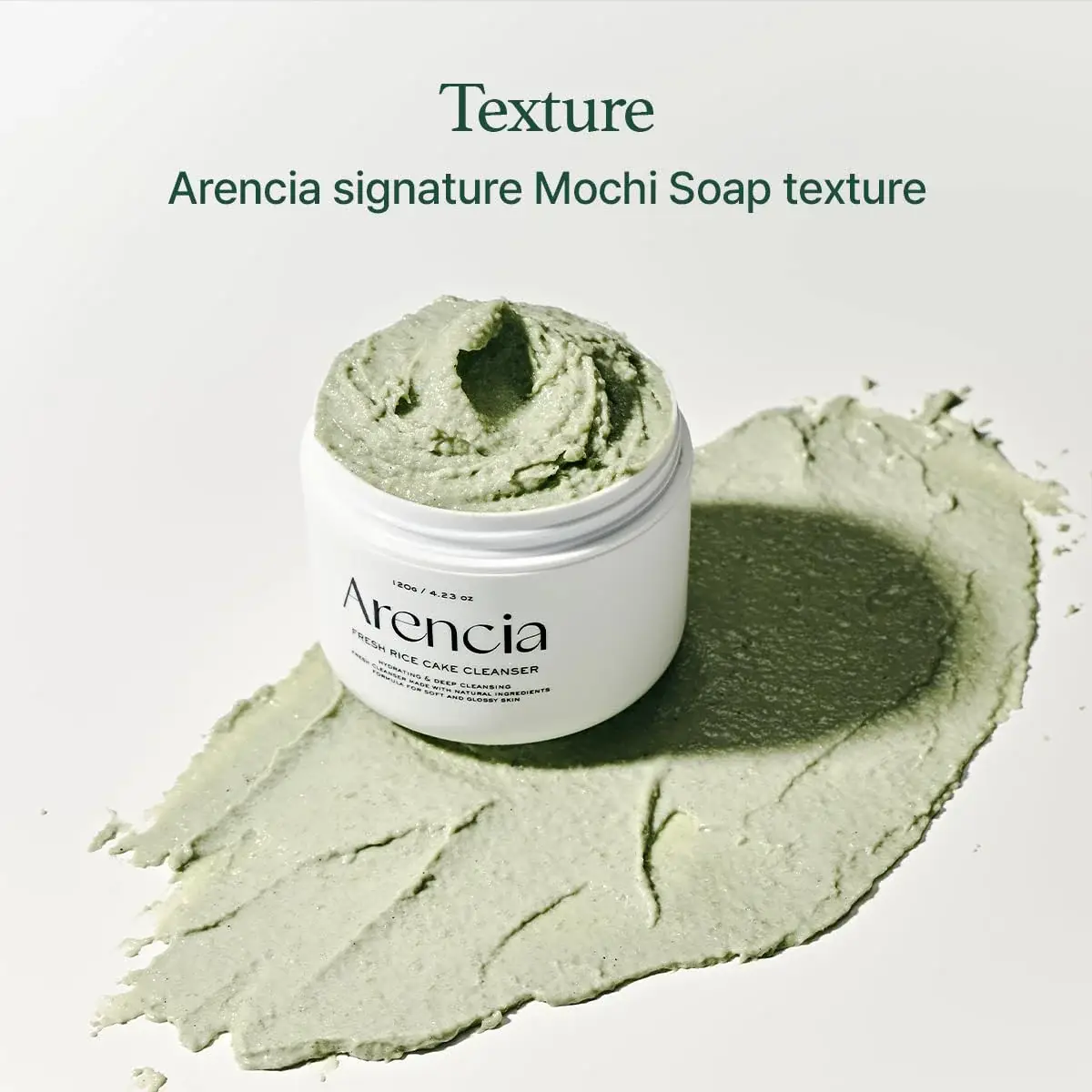 ARENCIA Fresh Green Rice Mochi Cleanser 120g product image
