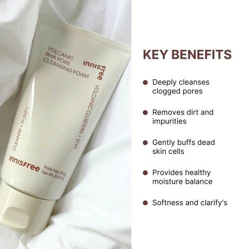 INNISFREE Volcanic BHA Pore Cleansing Foam 150g product image