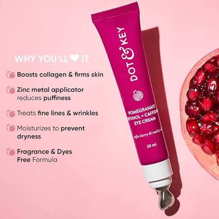 Dot & Key Pomegranate Retinol + Caffeine Eye Cream 20ml product image