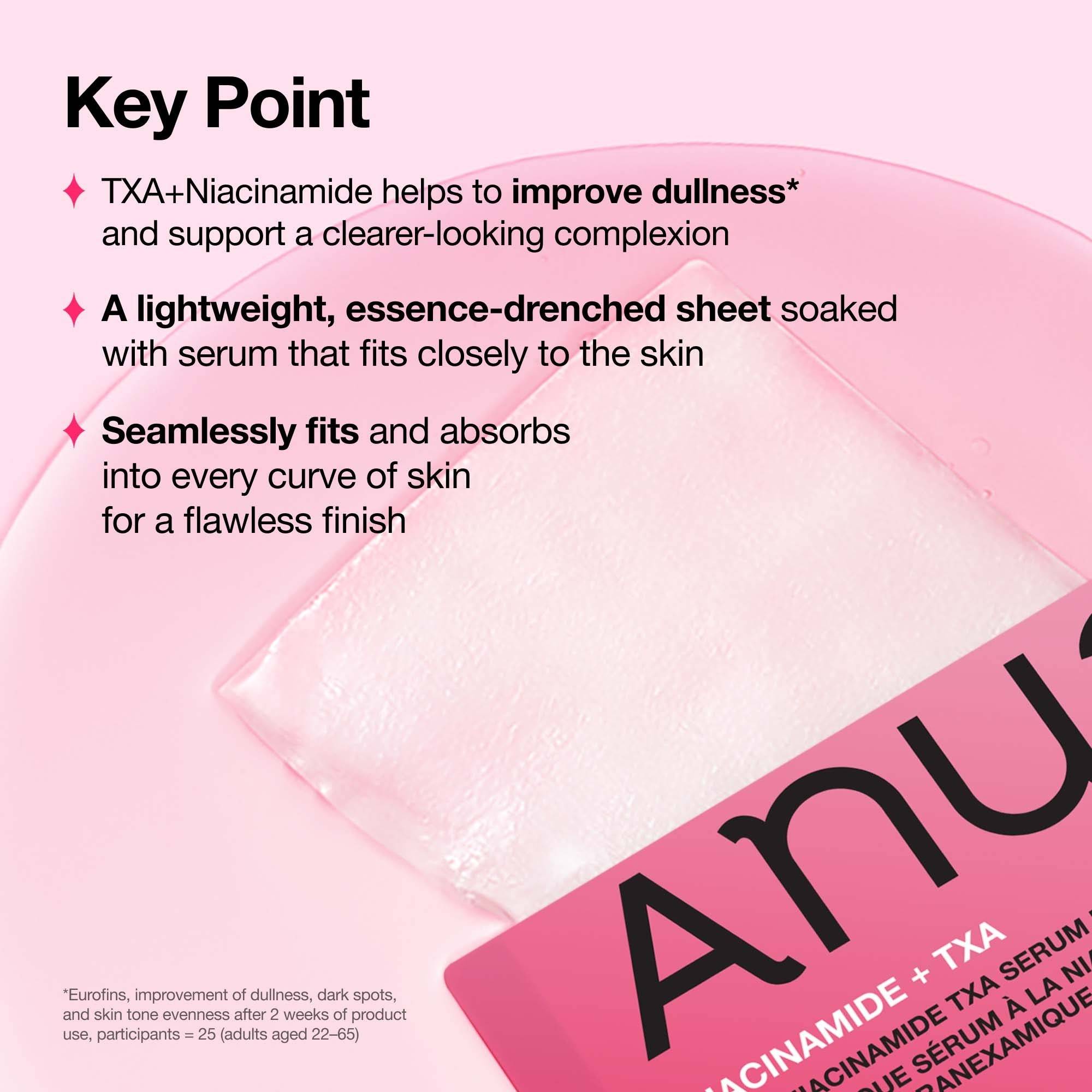 ANUA KDH Niacinamide TXA Serum Mask 28ml product image