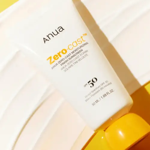 ANUA Zero-Cast Moisturizing Finish Sunscreen SPF 50 50ml product image