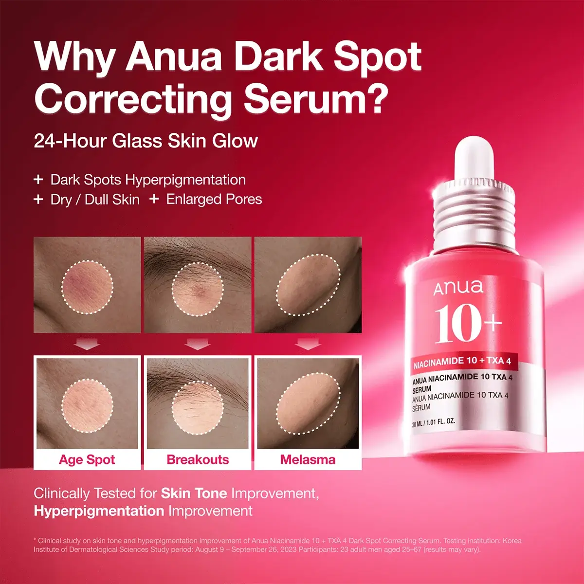 Anua Niacinamide 10% + TXA 4% Serum  30ml & The Face Shop The Therapy Vegan Blending Cream 30ml product image