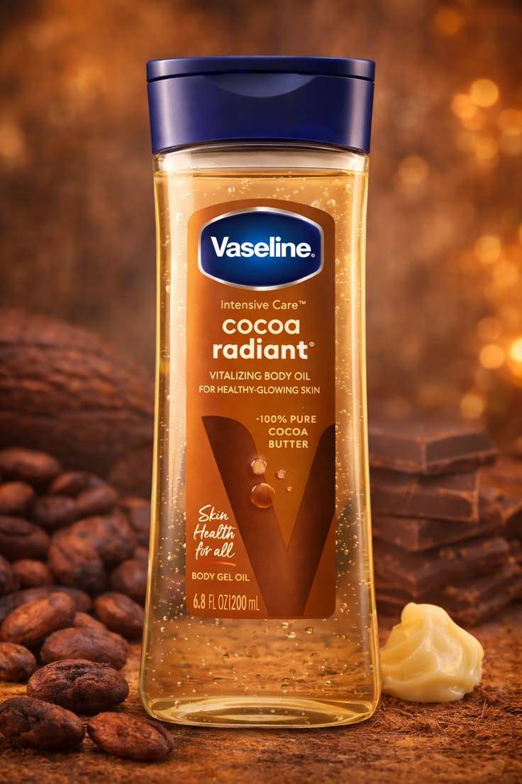 VASELINE Intensive Care Cocoa Radiant Body Oil 200 ml product image