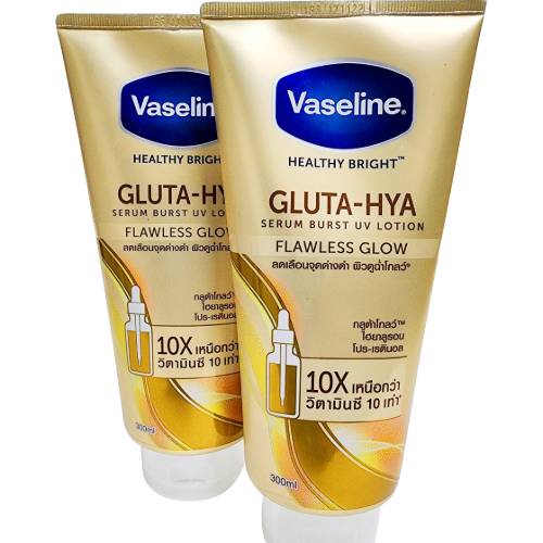 Vaseline Gluta-Hya Serum Burst Lotion Flawless Bright 300ml product image