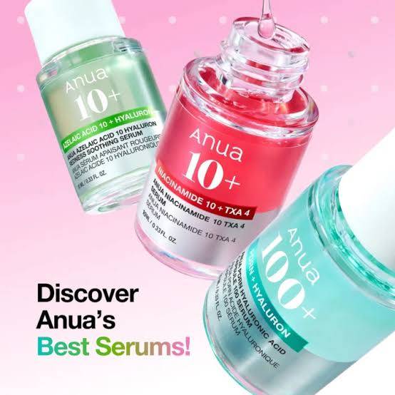 Anua Serum Discovery Trio & The Face Shop The Therapy Vegan Blending Cream 30ml product image