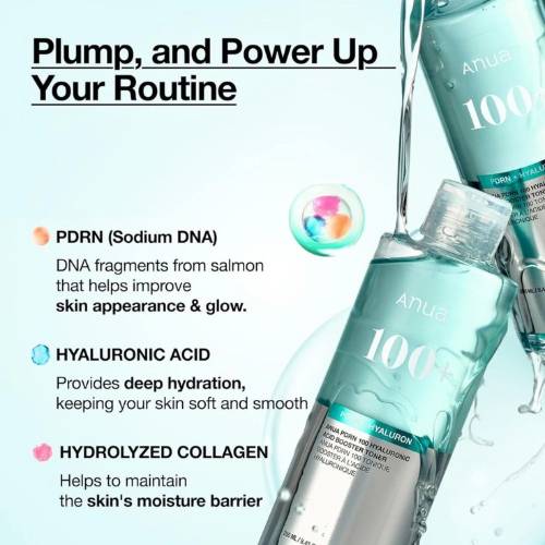 ANUA PDRN 100 Hyaluronic Acid Booster Toner 250ml product image