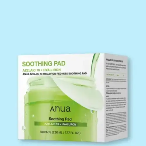 Anua Azelaic 10 Hyaluron Redness Soothing Pad product image
