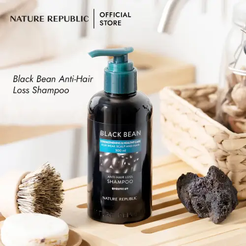 3W Clinic Black Bean Vitalizing Shampoo 500 ml product image