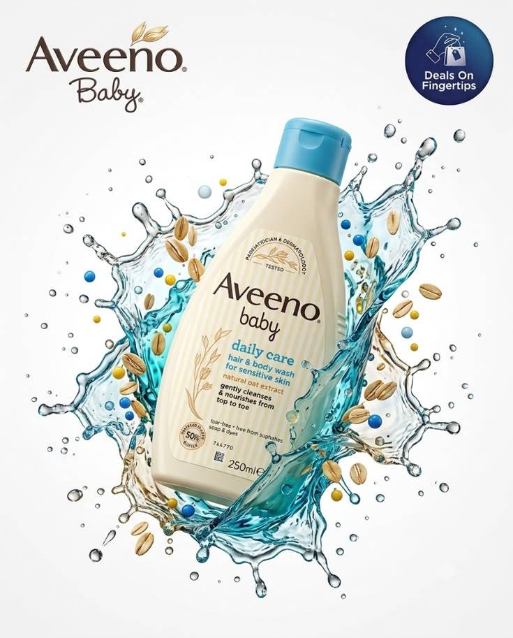 Aveeno Baby Daily Care Hair & Body Wash product image