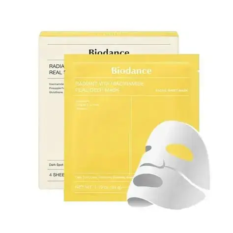 BIODANCE Radiant Vita Niacinamide Real Deep Mask product image