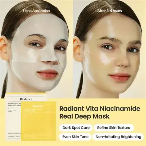 BIODANCE Radiant Vita Niacinamide Real Deep Mask product image