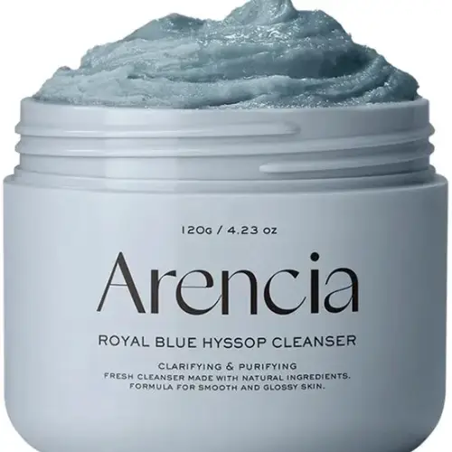 Arencia Fresh Blue Hyssop Rice Mochi Cleanser120gm