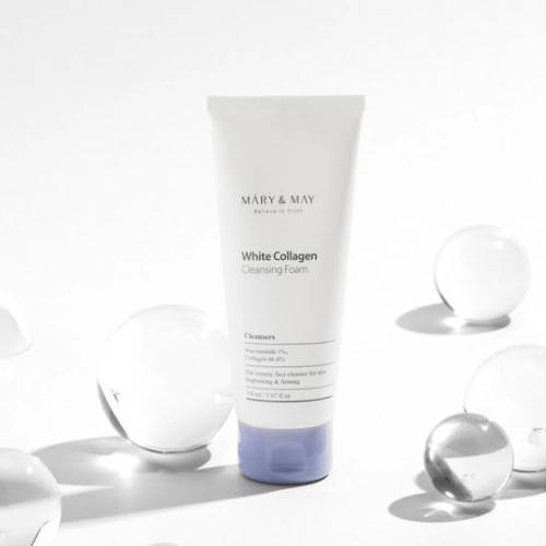 MARY & MAY White Collagen Cleansing Foam 150ml