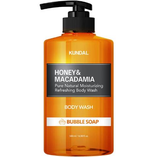 KUNDAL Nature Honey & Macadamia Natural Moisturizing Body Wash (Bubble Soap) - Kundal product in Bangladesh