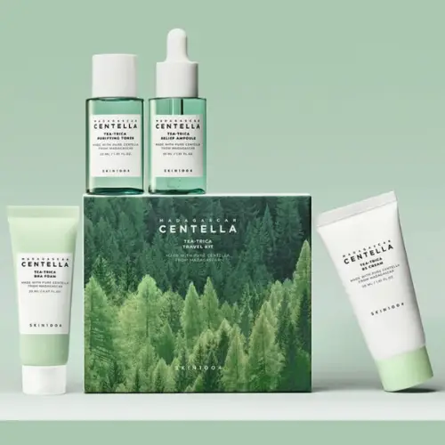 SKIN1004 Madagascar Centella Tea Trica Travel Kit (4 Items) - Skin1004 product in Bangladesh