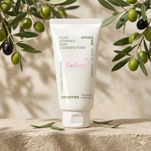 INNISFREE Olive Vitamin E Real Cleansing Foam 150g - Innisfree product in Bangladesh
