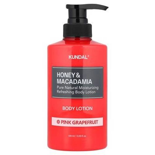 KUNDAL Honey & Macadamia Body Lotion (Pink Grapefruit) 500 ml - Kundal product in Bangladesh
