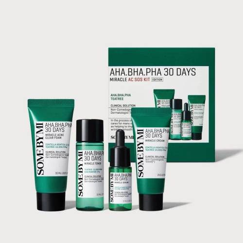 SOME BY MI AHA, BHA, PHA 30 Days Miracle AC SOS Kit - Somebymi product in Bangladesh