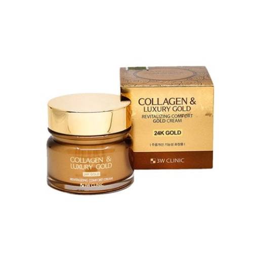 3W Clinic Collagen & Luxury Gold Cream 100ml - 3W Clinic product in Bangladesh