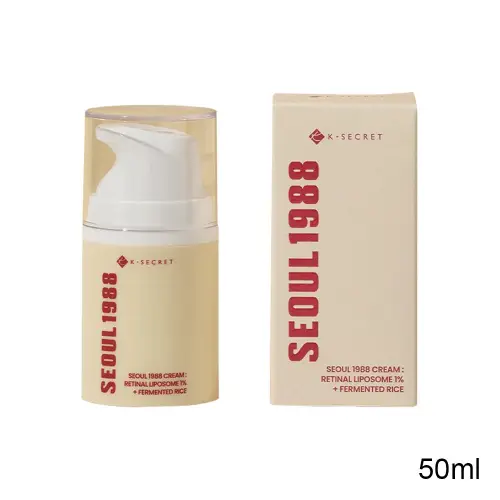 KSecret Seoul 1988 Cream : Retinal Liposome 1% + Fermented Rice - 50ml