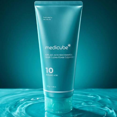 MEDICUBE Azelaic Acid Niacinamide Deep Clean Foam Cleanser 120ml - Medicube product in Bangladesh