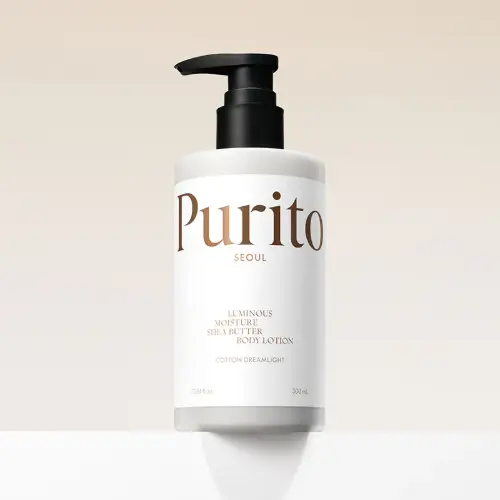 PURITO Luminous Moisture Shea Butter Body Lotion (Cotton Dreamlight) 300ml - Purito product in Bangladesh