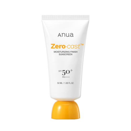 ANUA Zero-Cast Moisturizing Finish Sunscreen SPF 50 50ml - Anua product in Bangladesh